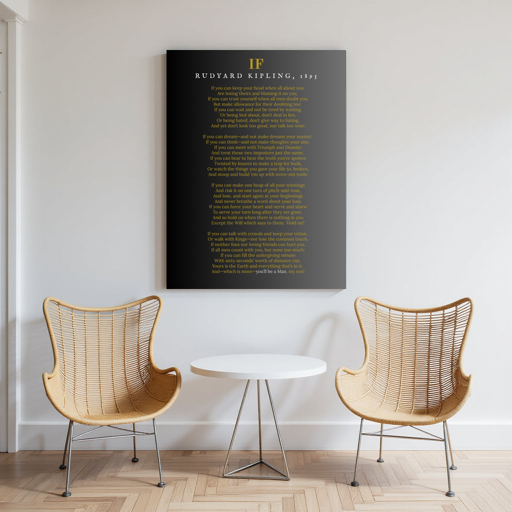 IF - Digital Asset | Print and Frame Yourself